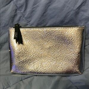 Ipsy Metallic Silver Pouch